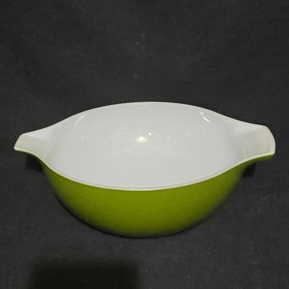 Pyrex Primary Color Green Mixing Bowl 1945-49 #444 4QT - Picture 1 of 5